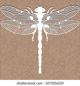 dragonfly vector illustration eps10