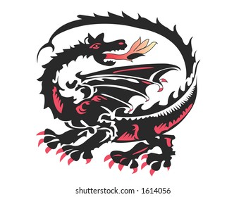 dragon-ornamental design