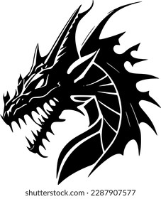 Dragons - High Quality Vector Logo - Vector illustration ideal for T-shirt graphic