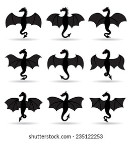 Dragons with wings