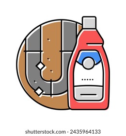 drain cleaner detergent color icon vector. drain cleaner detergent sign. isolated symbol illustration