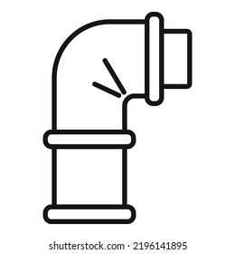 Drain equipment icon outline vector. Service plumber. Repair pump