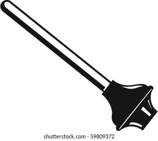 Drain Plunger Vector Illustration