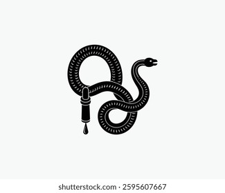 drain snake Illustration Vector Art Design