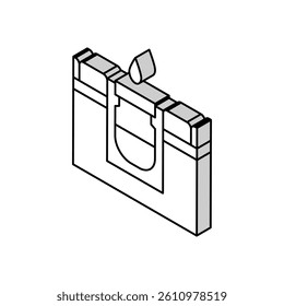 drainage system road isometric icon vector. drainage system road sign. isolated symbol illustration