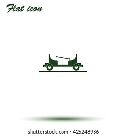 Draisine or rail vehicle.