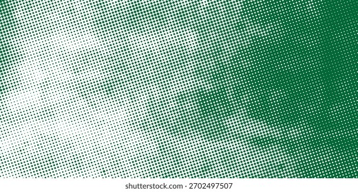 Fondos de puntos de semitono verde oscuro. Vector de puntos modernos artes de semitono EPS10