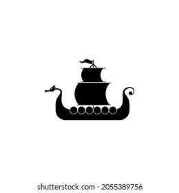 drakar icon in Vikings set