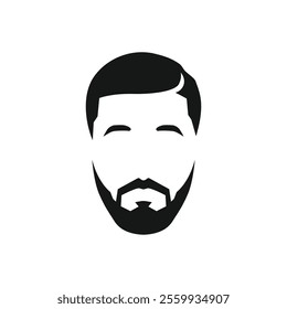 Drake beard and hair vector illustration