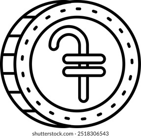 Dram Line vector Icon Design