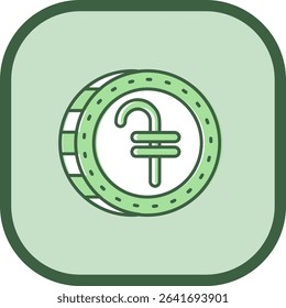 Dram Line vector Icon Design