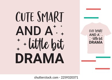 Drama girl t shirt design