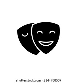 Drama icon in vector. logotype