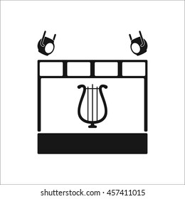 Drama school icon