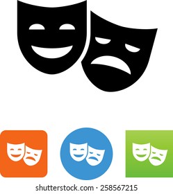 Drama / Theater masks icon