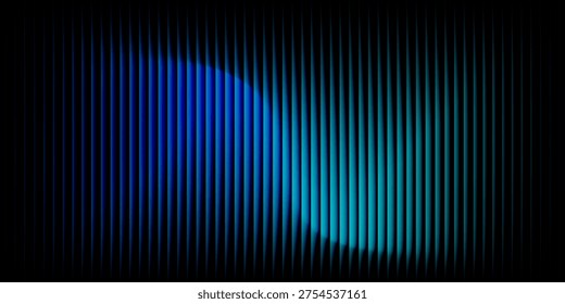 Dramático abstracto azul onda