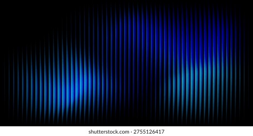 Dramático abstracto azul onda
