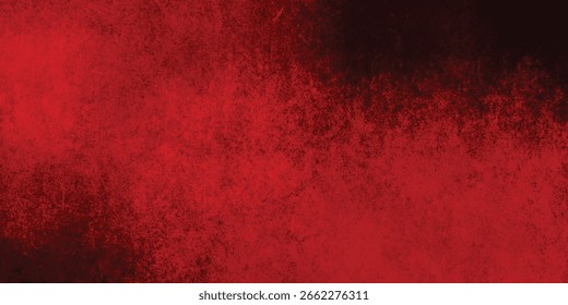 Un dramático paisaje Abstractas donde los rojos apasionados chocan con el abismo del negro infinito

