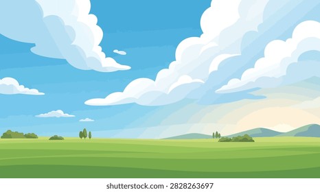 A dramatic building composition with mountain, village, and background.