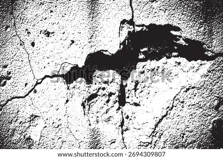 Dramatic Chasm Rupture Extreme Grunge Texture