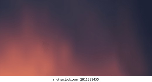 Dramatic sky with orange-lit wispy clouds at dusk, moody atmosphere