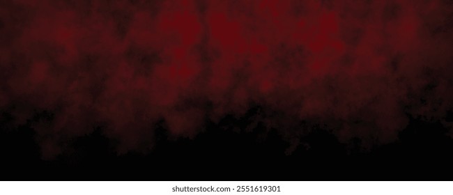 Dramatic Swirling Crimson Mist and Red Smoke Creating a Deeply Atmospheric and Ominous Scene Full of Mystery
