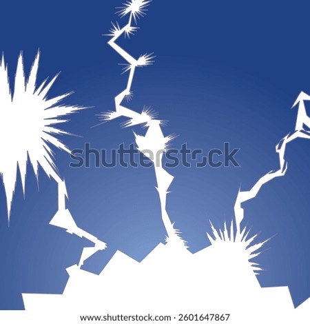 Dramatic webtoon background featuring a high-energy shock impact with jagged cracks and explosive bursts. Ideal for comic panels, manga, action scenes, and intense reaction moments