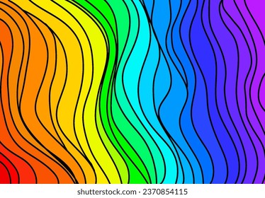 Draw from beautiful, streaky lines.