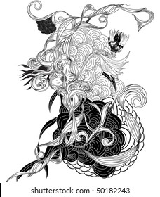 draw bizarre flowers it's cool