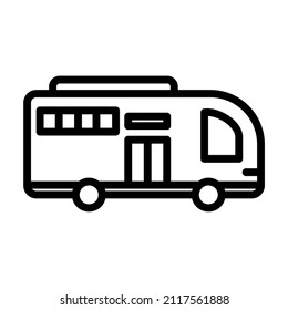 draw a bus using line style