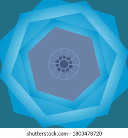 Draw a circle and a rectangle with a gradient color