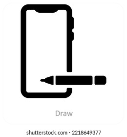 concepto de icono de dibujo