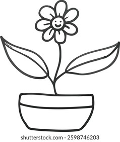  draw a Flower Step by Step 