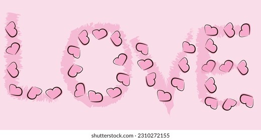 Draw a heart for someone you love. Ten pieces are not enough, as much as a million feelings.