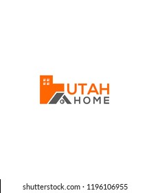 Draw a house on a map of Utah.