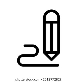 Draw Icon Vector Symbol Design Illustration