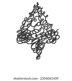 draw one continuous line of arrow heads. spear icon