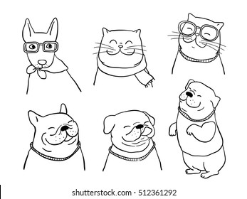 1,778 Pug Face Cat Images, Stock Photos & Vectors | Shutterstock