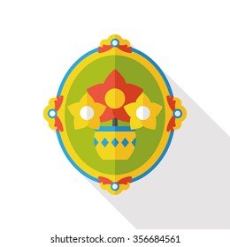draw painting flat icon