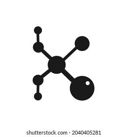 draw several circles connected by lines