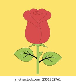 Draw a Simple, Quick Rose  Really Cute Drawing