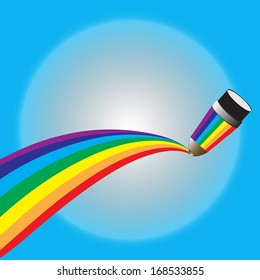 draw spectrum with spectrum pencil