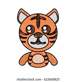 draw tiger animal comic