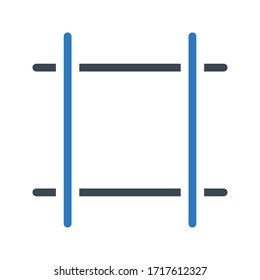icono de color de glifo del vector de dibujo 