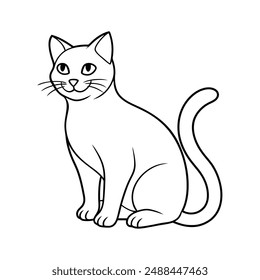 Draw vector illustration character design collection outline style