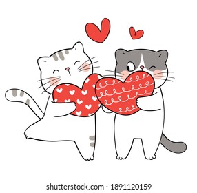 46,862 Couple cat Images, Stock Photos & Vectors | Shutterstock