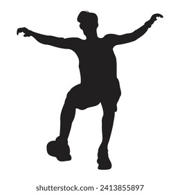 draw your pet cartoon portrait silhouette design. man drawing carton portrait silhouette realistic art.I will make amazing vector cartoon pet silhouette portrait art. man and any pepols pet to portrai