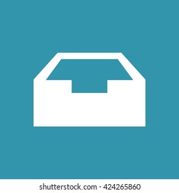 Drawer Icon. Eps-10.