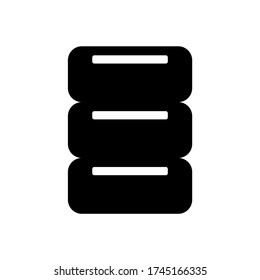 Icono De Cajón En Fondo Blanco