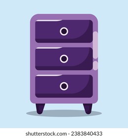 Drawer icon. Subtable to place on hotel, interior, etc.